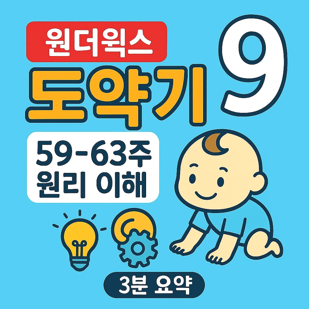 원더윅스 도약기 9 59-63주 원리 이해 - 3분 요약